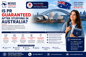 Read more about the article Is PR guaranteed after studying in Australia?