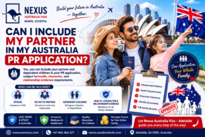 Read more about the article Can I Include My Partner in My Australia PR Application?