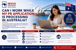 Read more about the article Can I Work While My PR Application Is Processing in Australia?